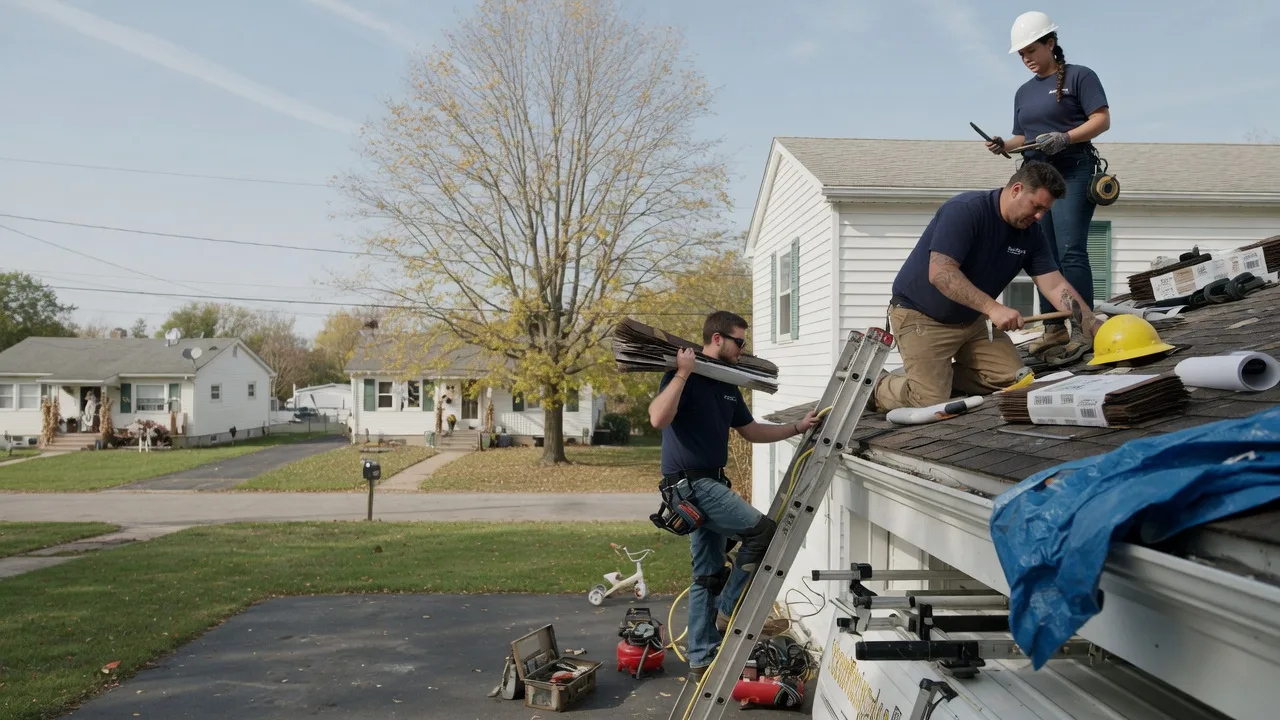 Local Roofing Contractors in Crawfordsville, IA near me
